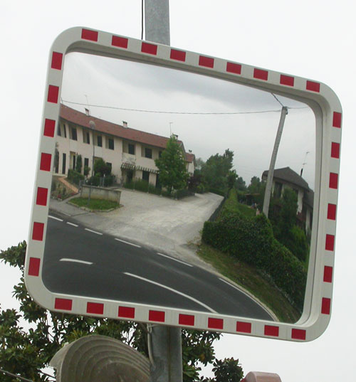 specchio stradale termico